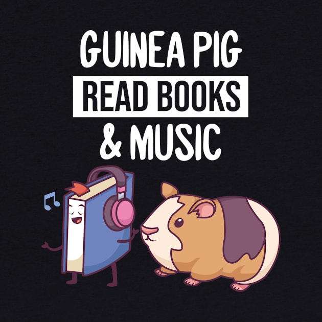 Guinea Pig Books & Music Wheek Cavy Lover by Gufbox